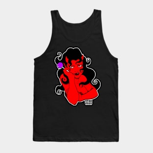 Lollipop Demon Girl (Naughty) Tank Top